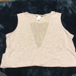 H&M grey bodysuit